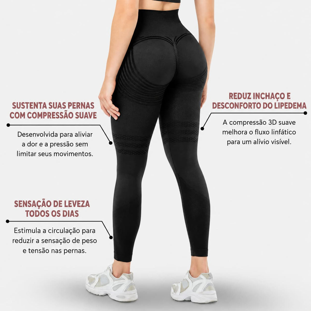 OPHYRA LEVE — LEGGING MODELADORA COM COMPRESSÃO 3D - ophyrae