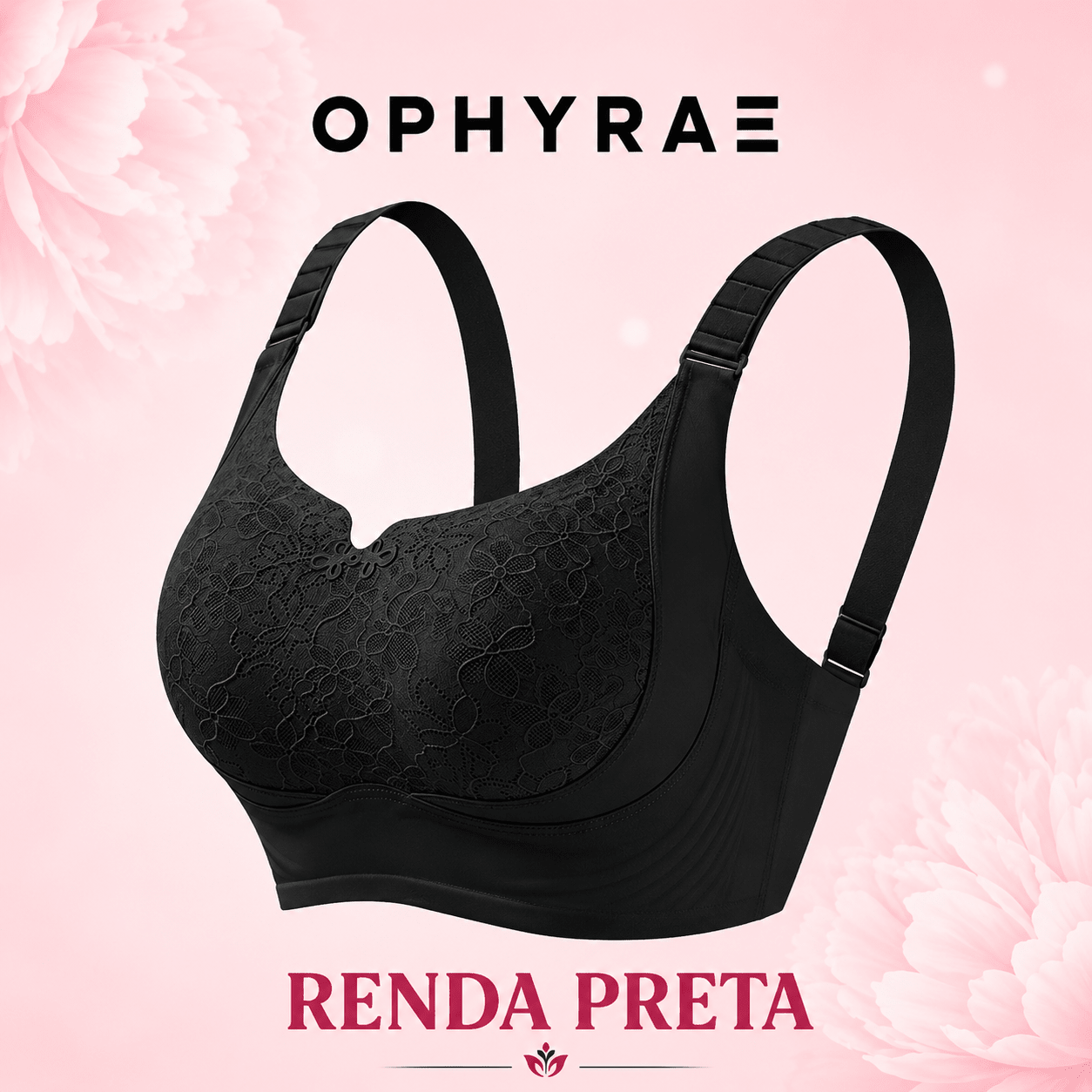 Sutia Comfort 3 - Levanta, modela e sustenta sem apertar - ophyrae